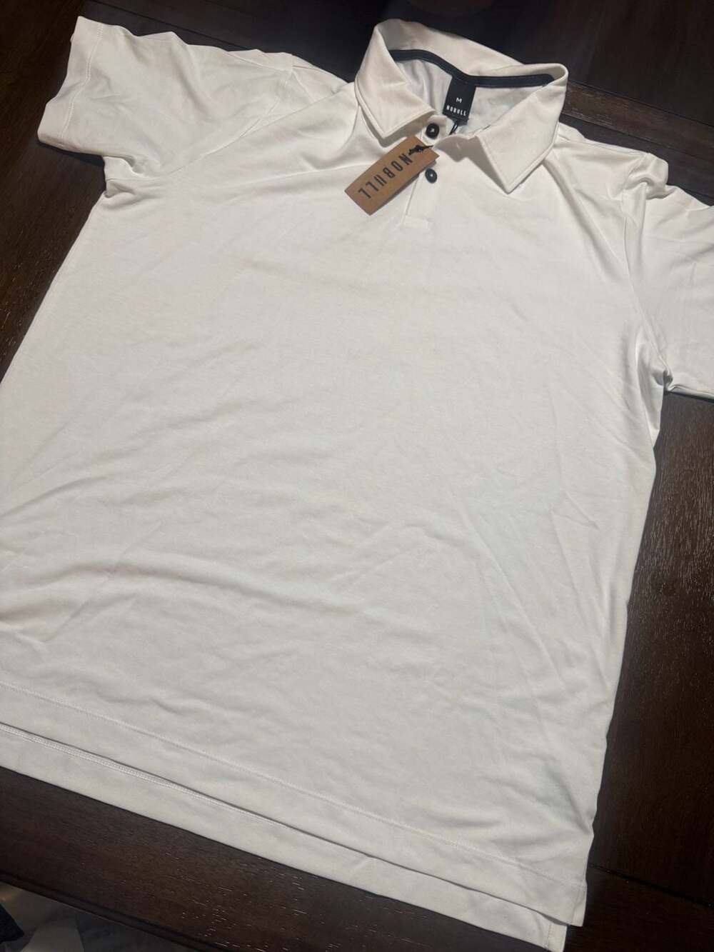 Nobull Adapt SS Polo Size M White
